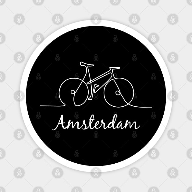 Amsterdam Magnet by TravelGiftDesign